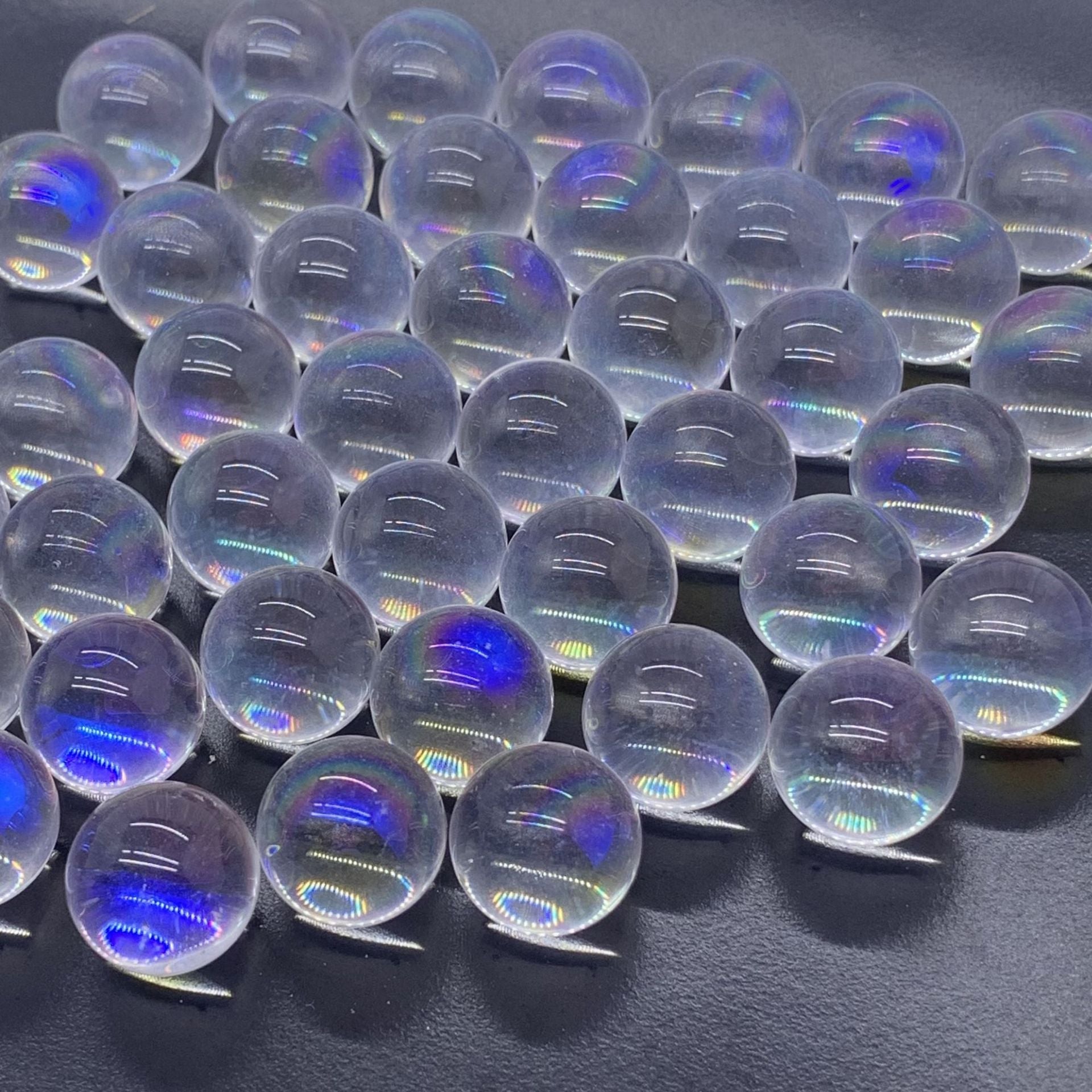 Wholesale 50pcs/pack 12mm Unperforated Glass Beads